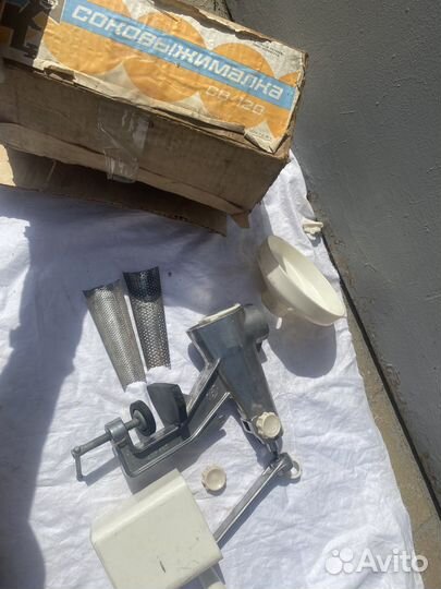 Соковыжималка ручная,Отечественная СССР