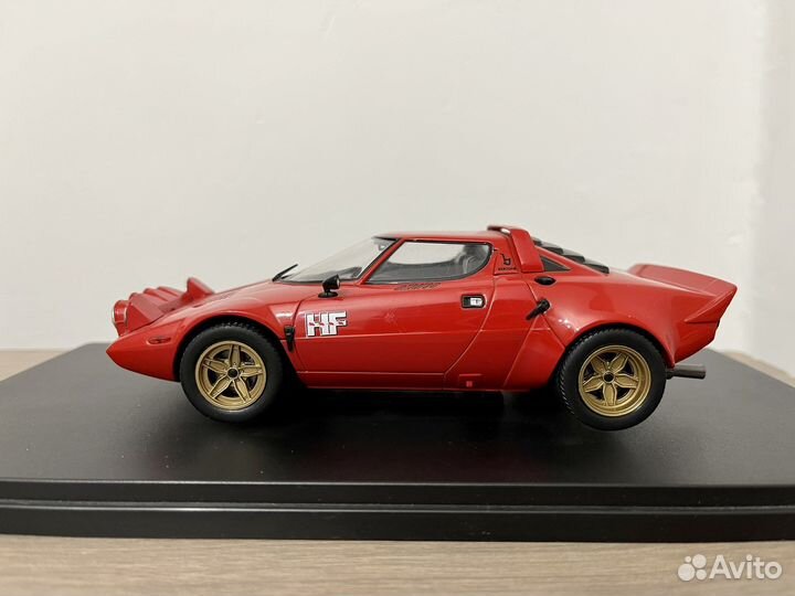 1:24 Lancia Stratos HF (1975), WhiteBox, Red