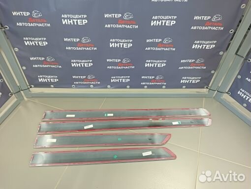 Молдинги дверей 2190 к-т 4шт Белое облако