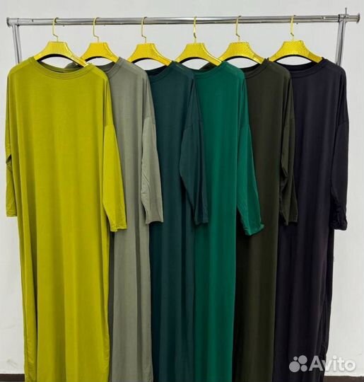 Базовое платье под абаю