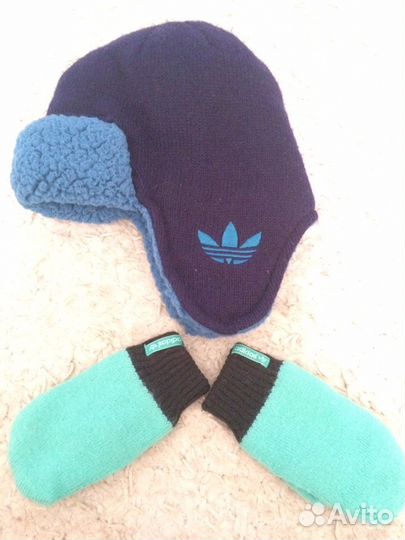 Шапка и рукавички adidas