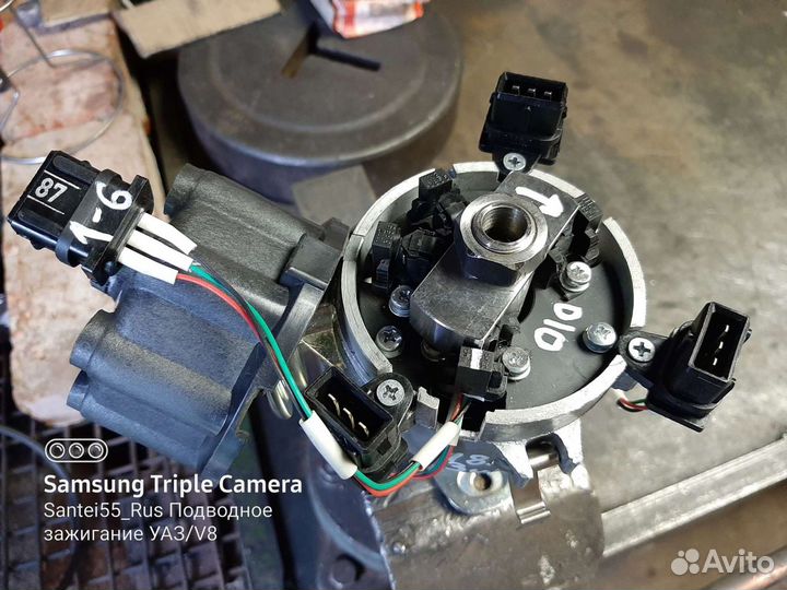 Подводное зажигание на v8 газ 53, 66, паз, ЗИЛ