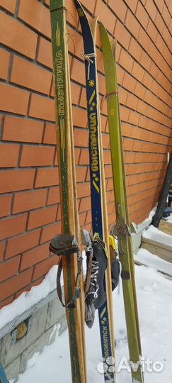 Лыжи деревянные СССР