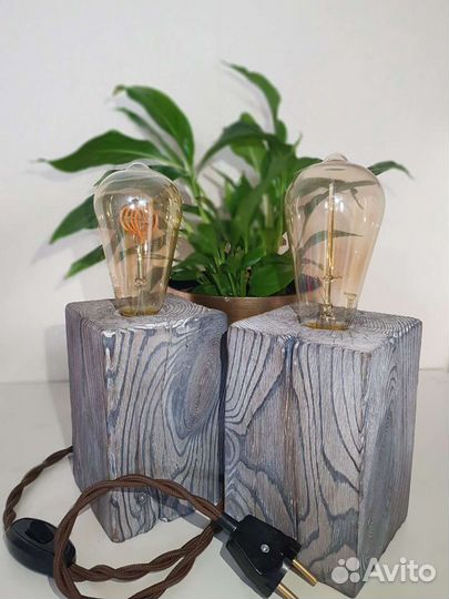 Светильник настольный loft