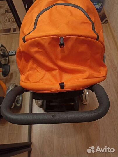 Детский велосипед с родительской ручкой