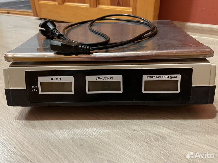 Весы торговые электронные бу