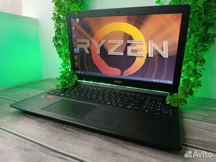 Игровой Ноутбук Acer/Ryzen/12GB-DDR4/SSD480