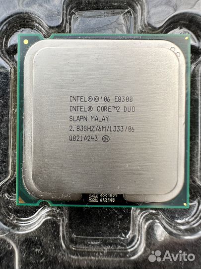 Процессор intel E8300