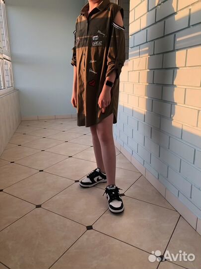 Рубашка для девочки рост 164