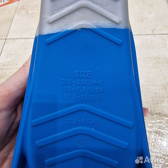 Ласты для плавания детские