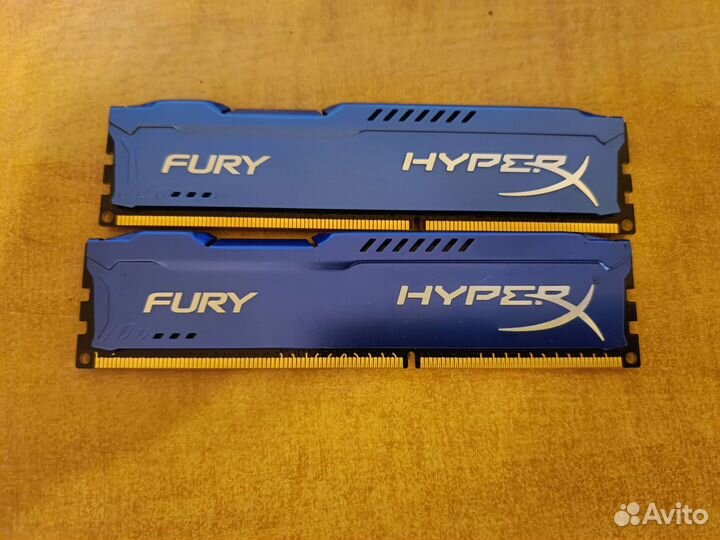 Оперативная память hyperx (Kingston) fury ddr3 8gb