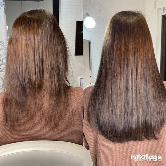 Наращивание волос.Микронаращивание