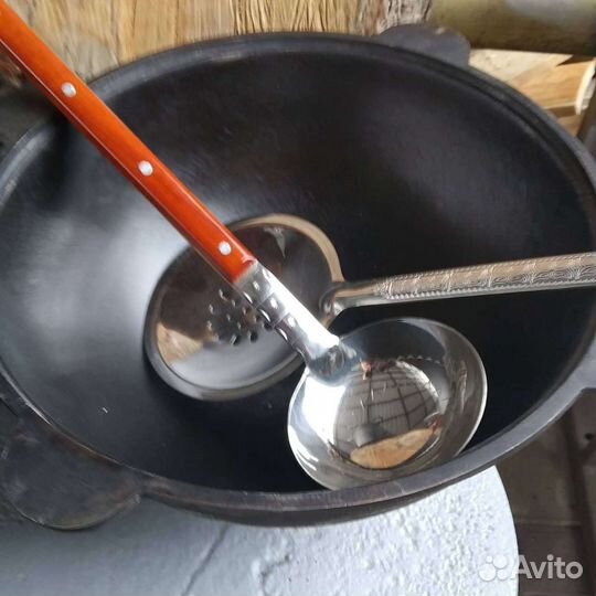 Казан чугунный узбекский 10 л