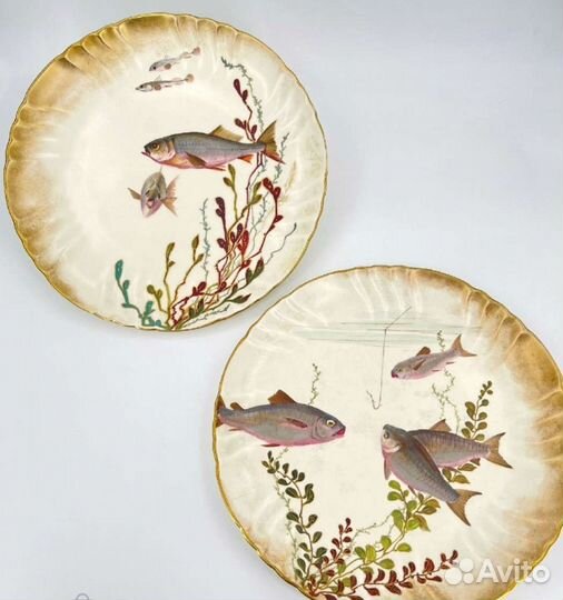 Редкий антикварный набор Doulton.Англия.19 век