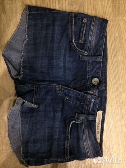 Шорты джинсовые - 3 шт. за 1100, XS