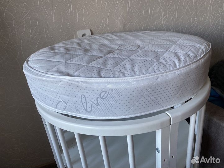 Матрас детский круглый
