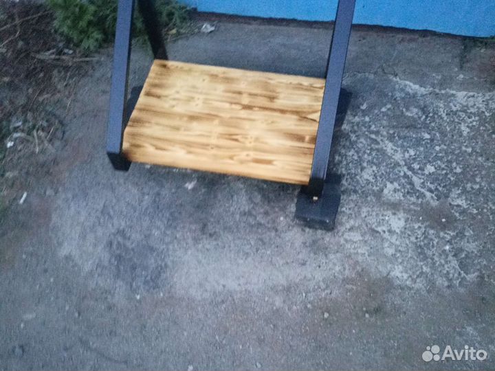 Подставка настенная в стиле лофт