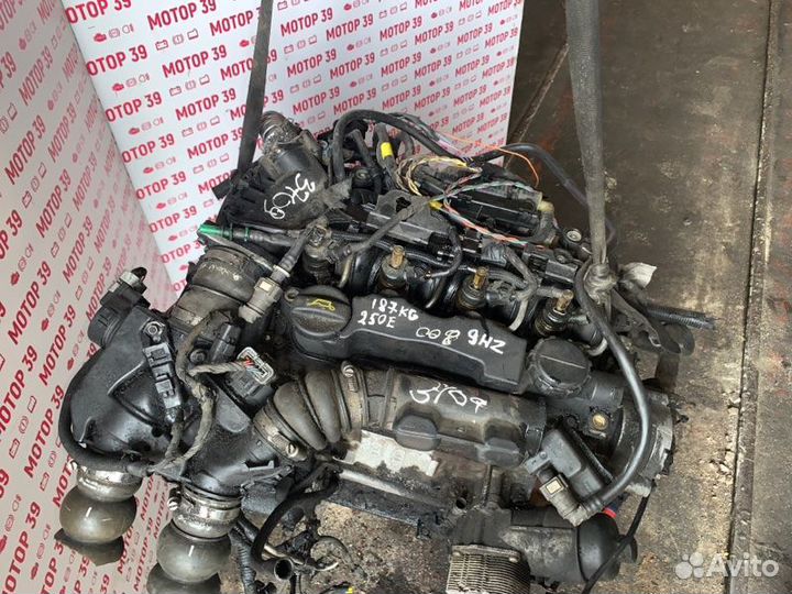 Двигатель Peugeot 206 1.6 HDI 9HZ 2007