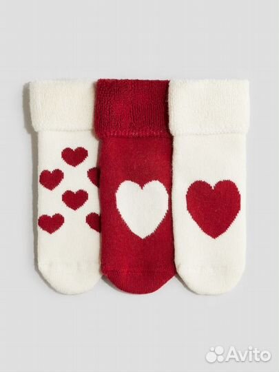 Носки махровые h&m от 0 до 25/27, новые