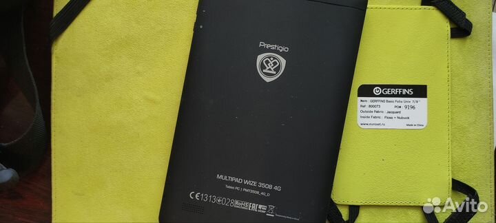 Планшет prestigio multipad 3508 4GB