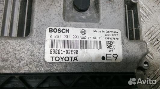 Блок управления двигателем toyota auris E150 (LDN1