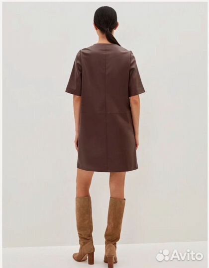 Платье экокожа (новое)
