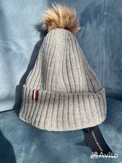 Стильная шапка Tommy Hilfiger оригинал