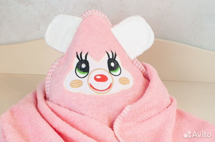 Полотенце детское (уголок-капюшон)