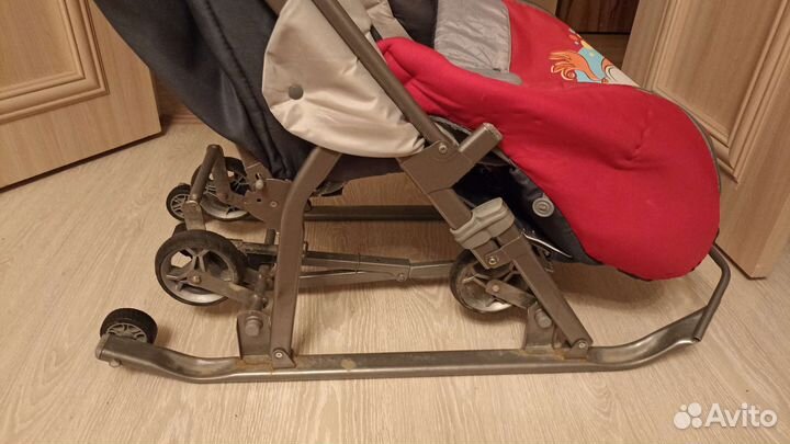 Санки коляска ника 7