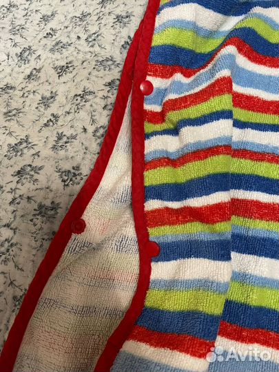 Полотенце - пончо детское до 7 лет 2 штуки