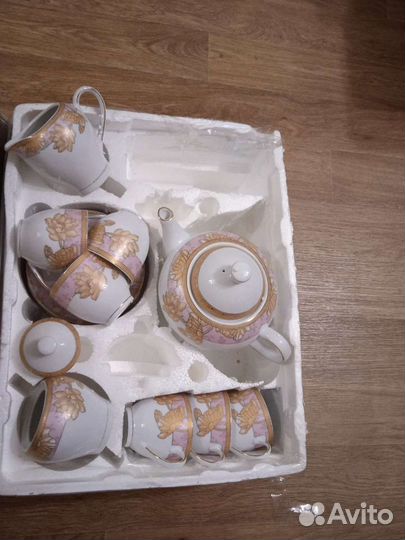 Сервиз чайный новый 15 предметов