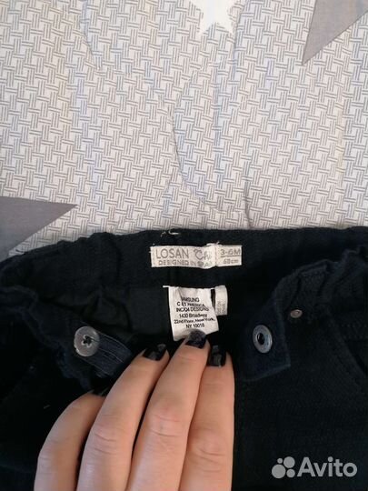 Брюки и рубашка для мальчика 68