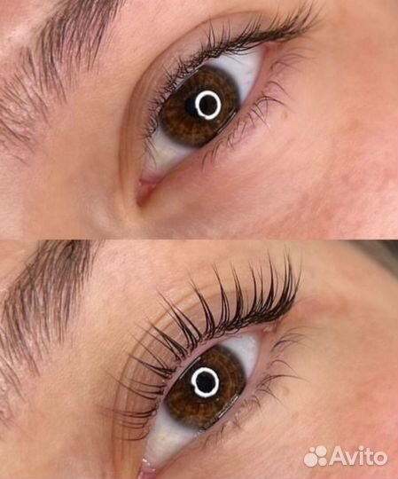 Наращивание и Ламинирование ресниц и бровей