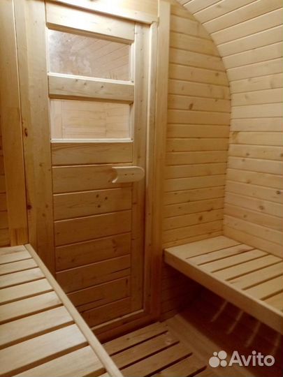 Баня бочка Квадро