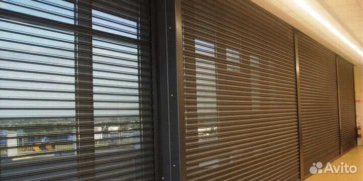 Рольставни для ТЦ в началии