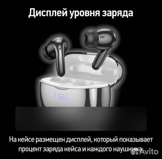 Беспроводные наушники Bluetooth Hoco EQ16 ANC+ENC