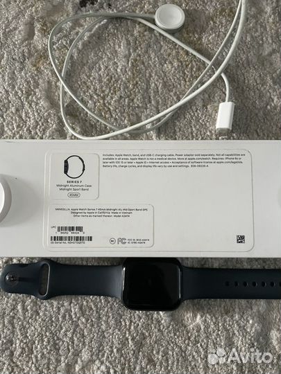 Apple Watch Series 7 GPS 45mm Midnight