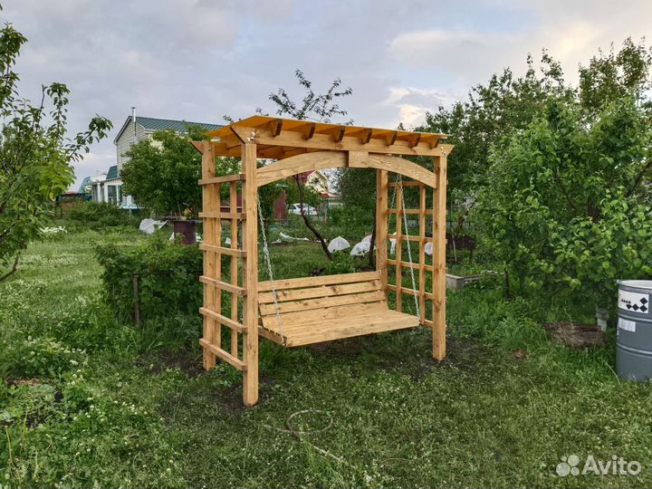 Садовая качель Пергола