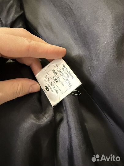 Пиджак кожаный