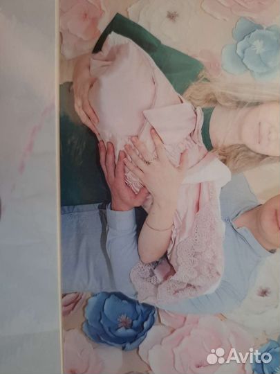 Комплект на выписку для девочки luxury