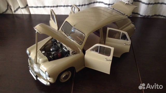 Сборная модель газ М20 Победа 1:8