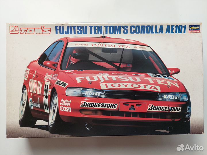 1/24 Hasegawa Toms Toyota Corolla AE101