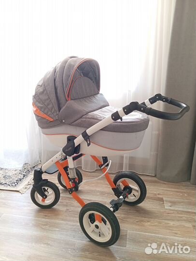 Коляска adamex 3 в 1 бу