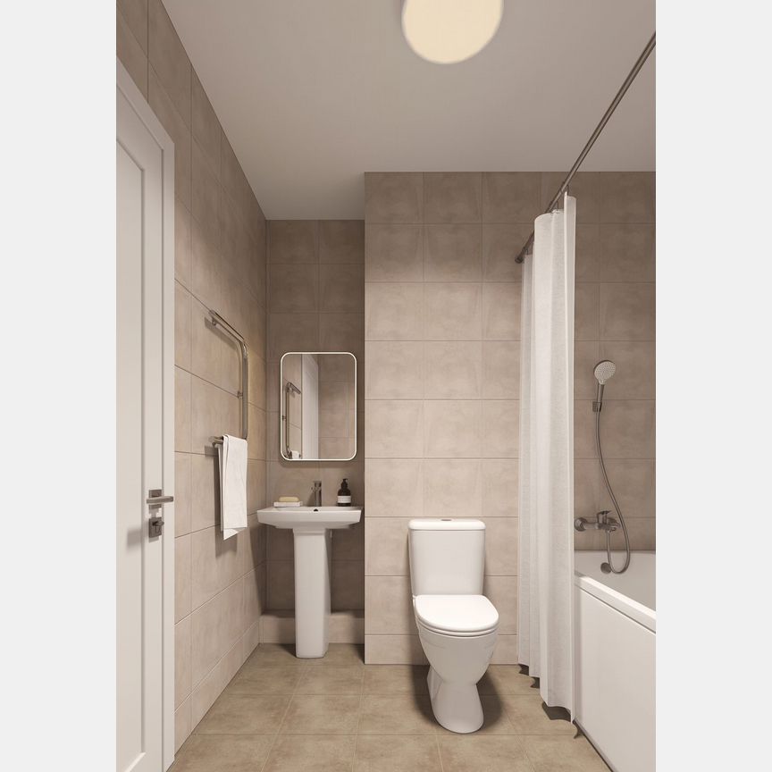 1-к. апартаменты, 45,5 м², 8/9 эт.