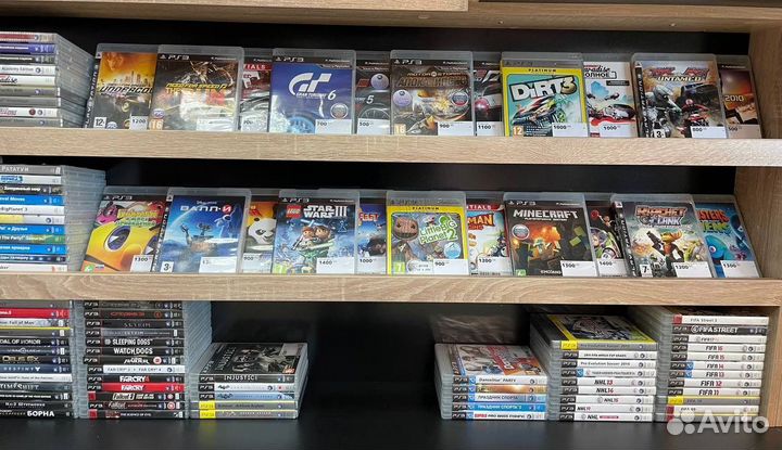 Лицензионные диски PS3