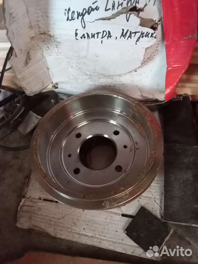 Тормозные барабаны на hyundai