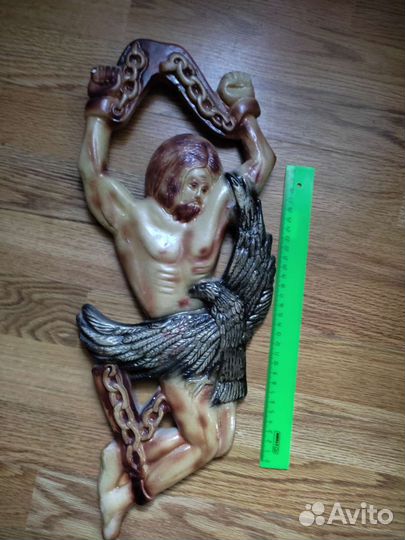 Советское панно, гипс