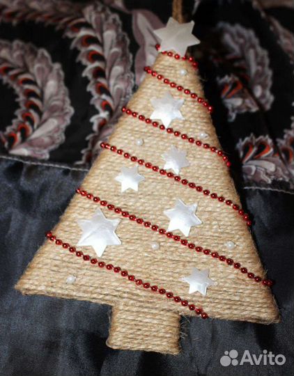 Новогодние украшения ручной работы