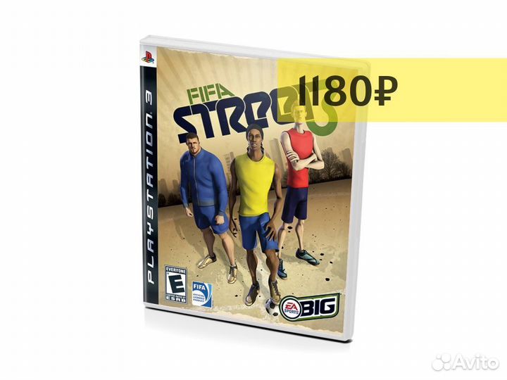 FIFA Street 3, б/у, английский (PS3)