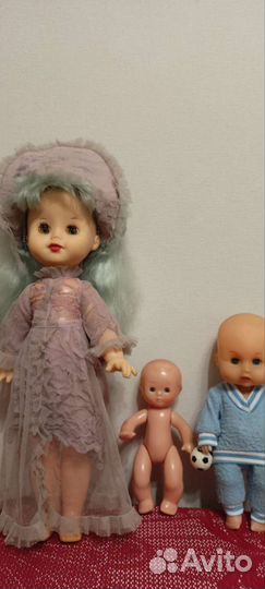 Кукла и пупс
